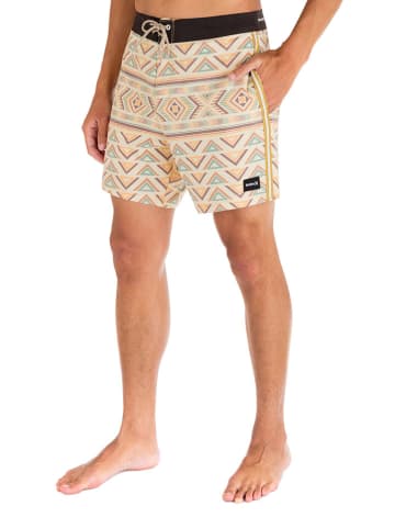 Hurley Zwemshort crème/meerkleurig