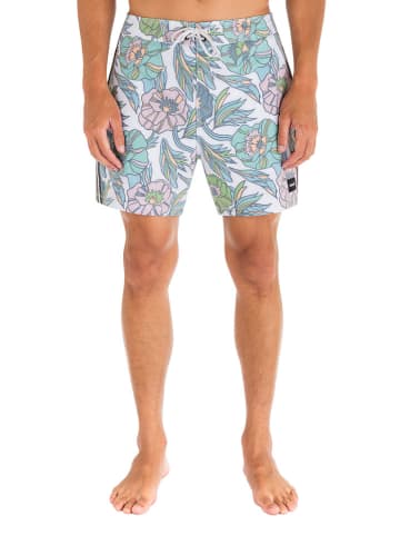 Hurley Zwemshort wit/meerkleurig