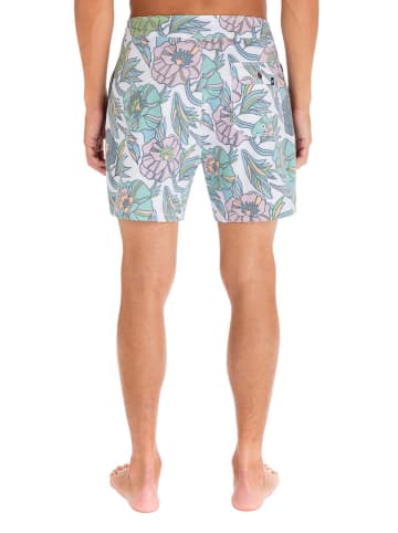 Hurley Zwemshort wit/meerkleurig