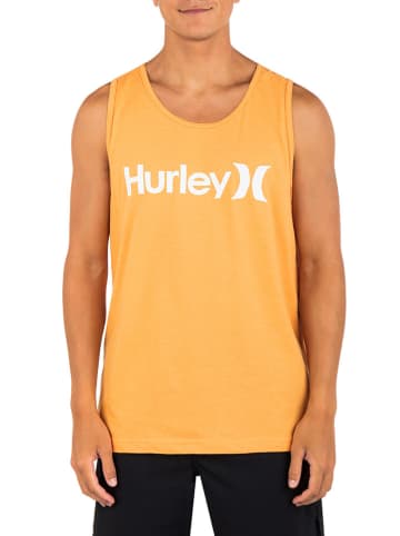 Hurley Top w kolorze pomarańczowo-białym