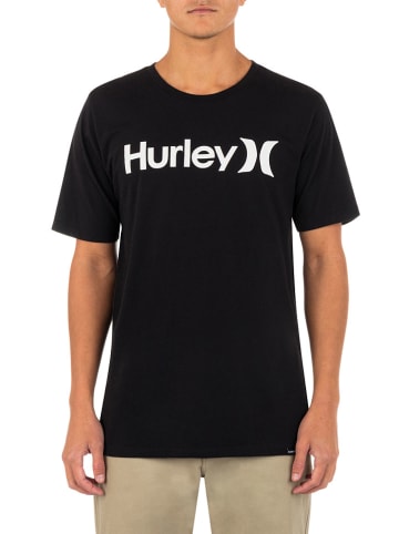 Hurley Shirt zwart/wit