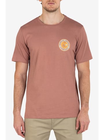 Hurley Shirt in Hellbraun/ Bunt