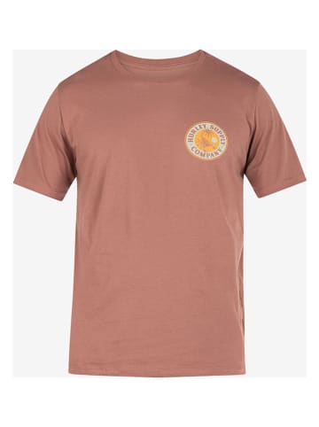 Hurley Shirt lichtbruin/meerkleurig