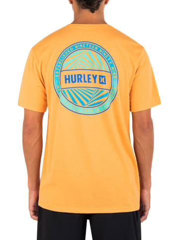 Hurley Koszulka w kolorze pomarańczowym ze wzorem