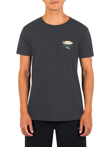 Hurley Koszulka w kolorze czarnym ze wzorem