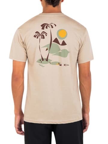 Hurley Shirt in Beige/ Bunt
