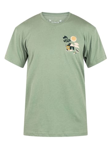 Hurley Koszulka w kolorze zielonym