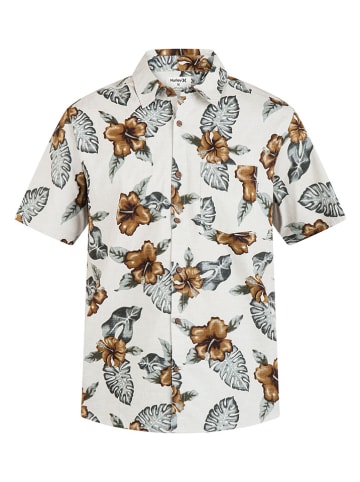 Hurley Blouse wit/grijs/lichtbruin