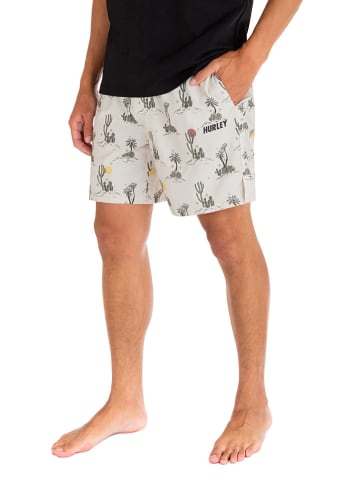 Hurley Zwemshort crème/kaki