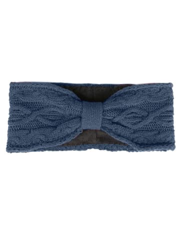 Zwillingsherz Stirnband in Blau