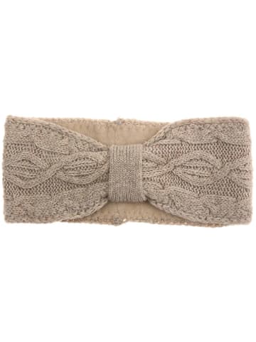 Zwillingsherz Stirnband in Beige