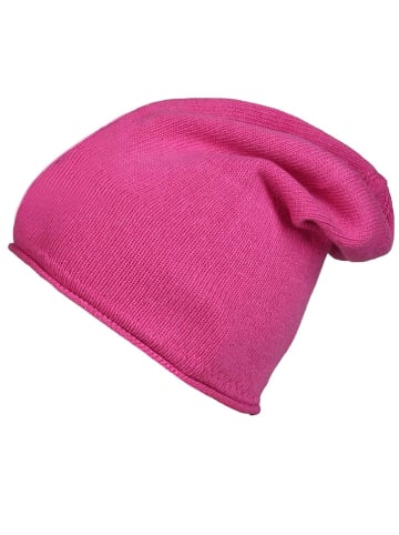 Zwillingsherz Czapka beanie w kolorze różowym