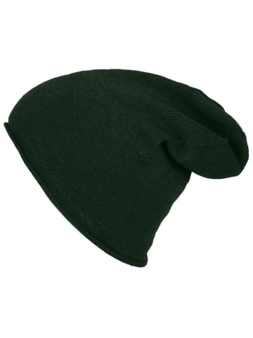 Zwillingsherz Beanie donkergroen