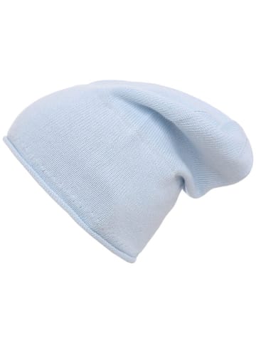 Zwillingsherz Beanie in Hellblau