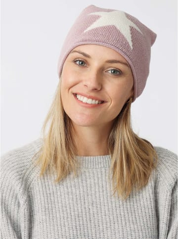 Zwillingsherz Beanie in Rosa