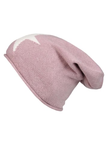 Zwillingsherz Beanie in Rosa
