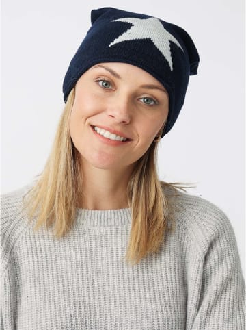Zwillingsherz Beanie in Schwarz