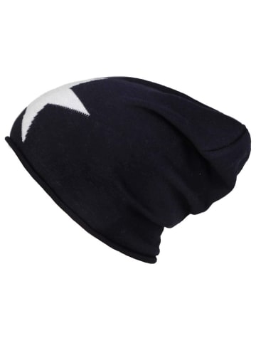 Zwillingsherz Czapka beanie w kolorze czarnym