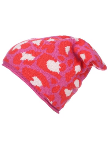 Zwillingsherz Czapka beanie w kolorze różowym