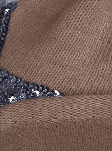 Zwillingsherz Beanie lichtbruin