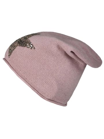 Zwillingsherz Beanie in Rosa