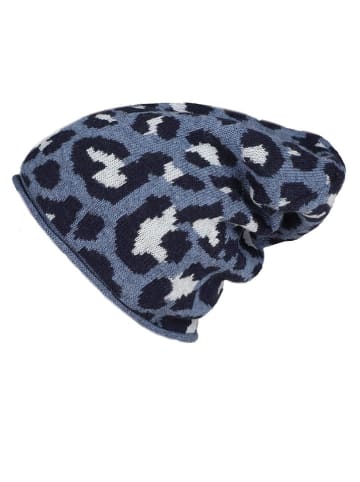 Zwillingsherz Beanie in Blau