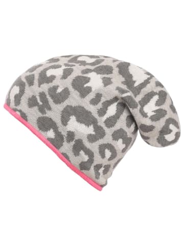 Zwillingsherz Beanie in Grau