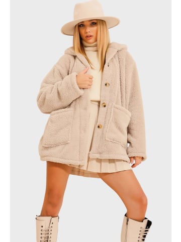 Trend Alacati Teddyjacke in Beige