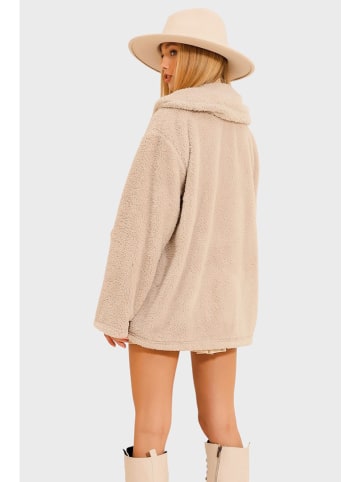 Trend Alacati Teddyjacke in Beige