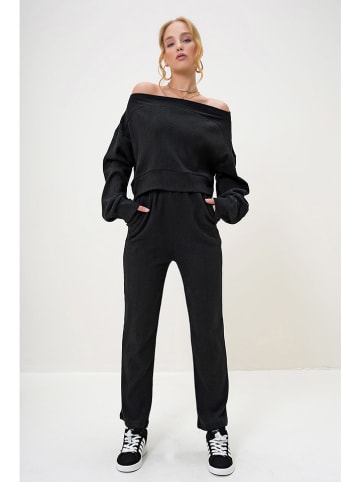 Trend Alacati 2-delige outfit zwart