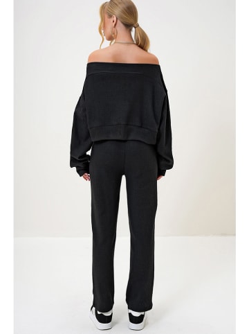 Trend Alacati 2tlg. Outfit in Schwarz