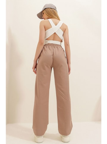 Trend Alacati Sweatbroek lichtbruin
