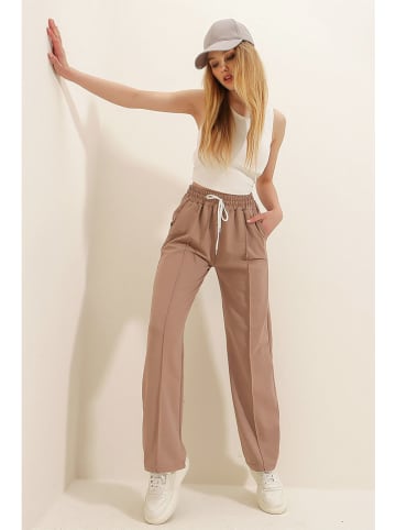 Trend Alacati Sweatbroek lichtbruin