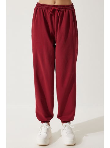 Happiness Istanbul Sweatbroek bordeaux