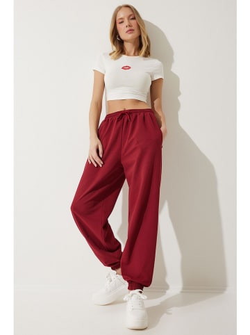 Happiness Istanbul Sweatbroek bordeaux