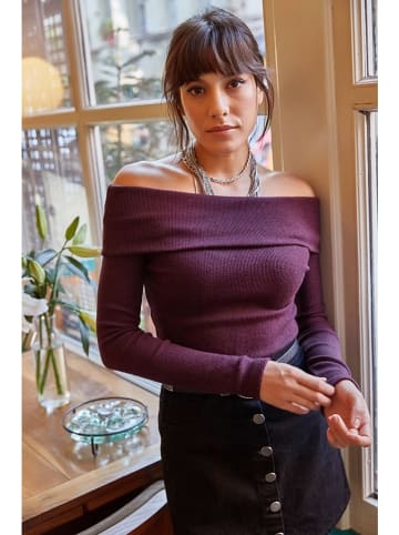 Olalook Sweter w kolorze fioletowym