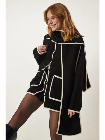 Happiness Istanbul Cardigan in Schwarz