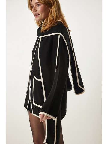 Happiness Istanbul Cardigan in Schwarz
