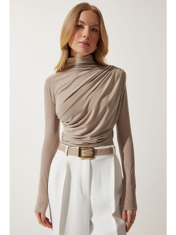 Happiness Istanbul Longsleeve in Taupe