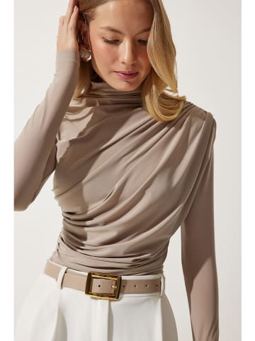 Happiness Istanbul Longsleeve in Taupe