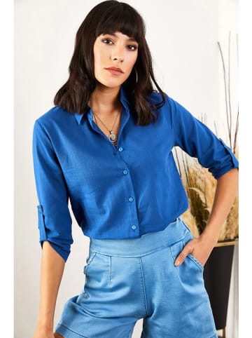 Olalook Hemd in Blau