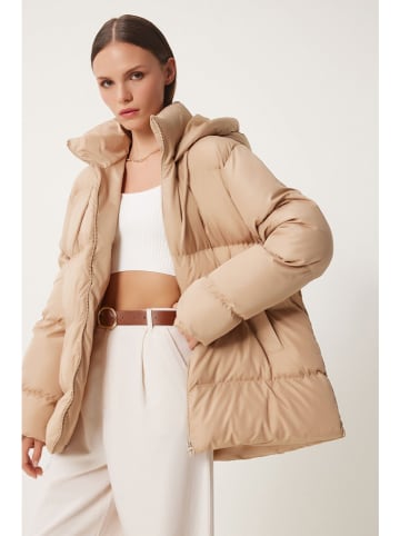 Happiness Istanbul Steppjacke in Beige
