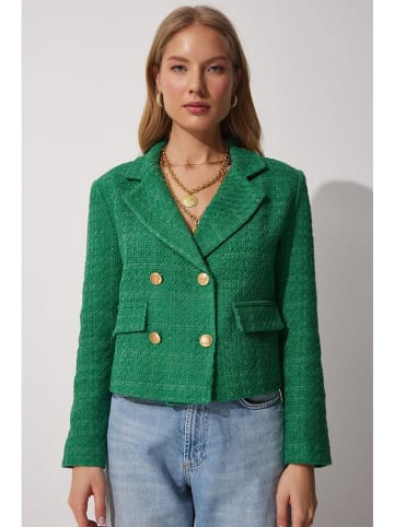 Happiness Istanbul Blazer groen