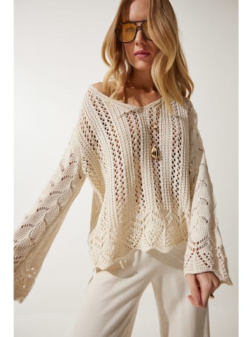 Happiness Istanbul Pullover in Creme