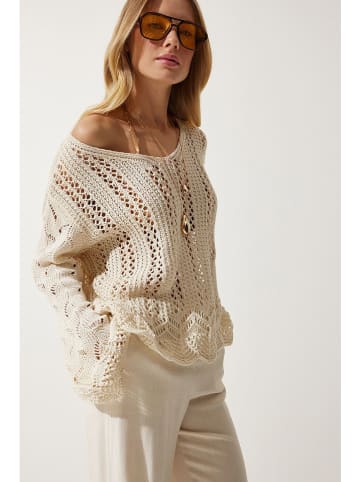 Happiness Istanbul Pullover in Creme