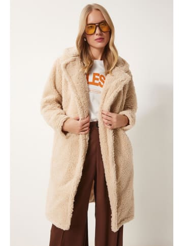 Happiness Istanbul Teddymantel beige