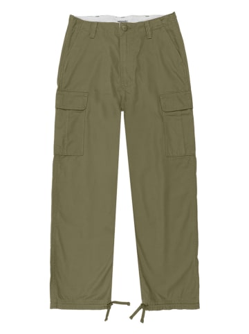 Wrangler Cargohose in Oliv