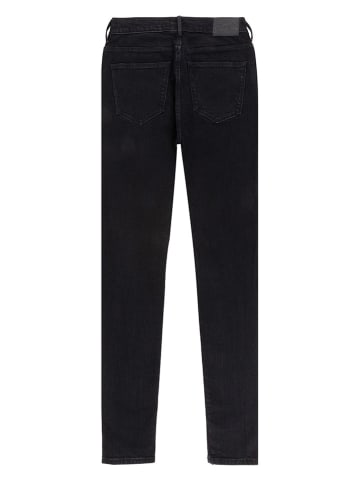Wrangler Spijkerbroek - skinny fit - zwart