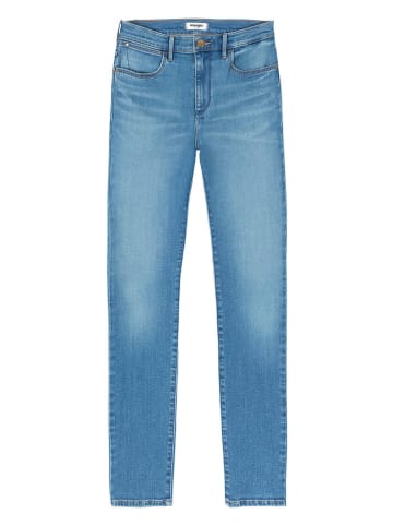Wrangler Spijkerbroek - skinny fit - blauw