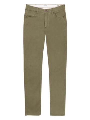 Wrangler Spodnie w kolorze oliwkowym